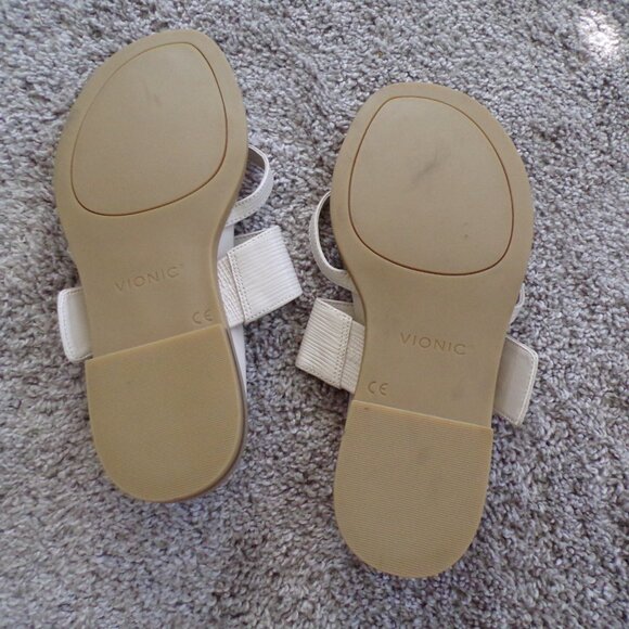 Vionic sandals white 7 - Picture 9 of 10